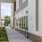 a walkway between buildings