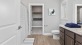 a bathroom with a toilet and a sink